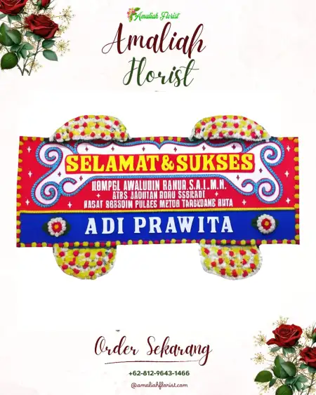 Papan Bunga Ucapan Selamat Nanga Tayap